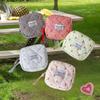 Cute Cherry Plaid Cosmetic Bags Portable Ladies Clutch Purse Women Makeup Case Commute Sanitary Napkin Storage Bag Headphone Bag