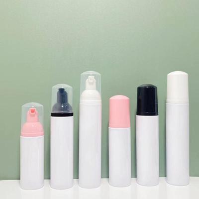 60ml Pink Foam Eyelash Cleanser Bottle, 2oz White/Black Mousse Hand Soap Foaming Bottle