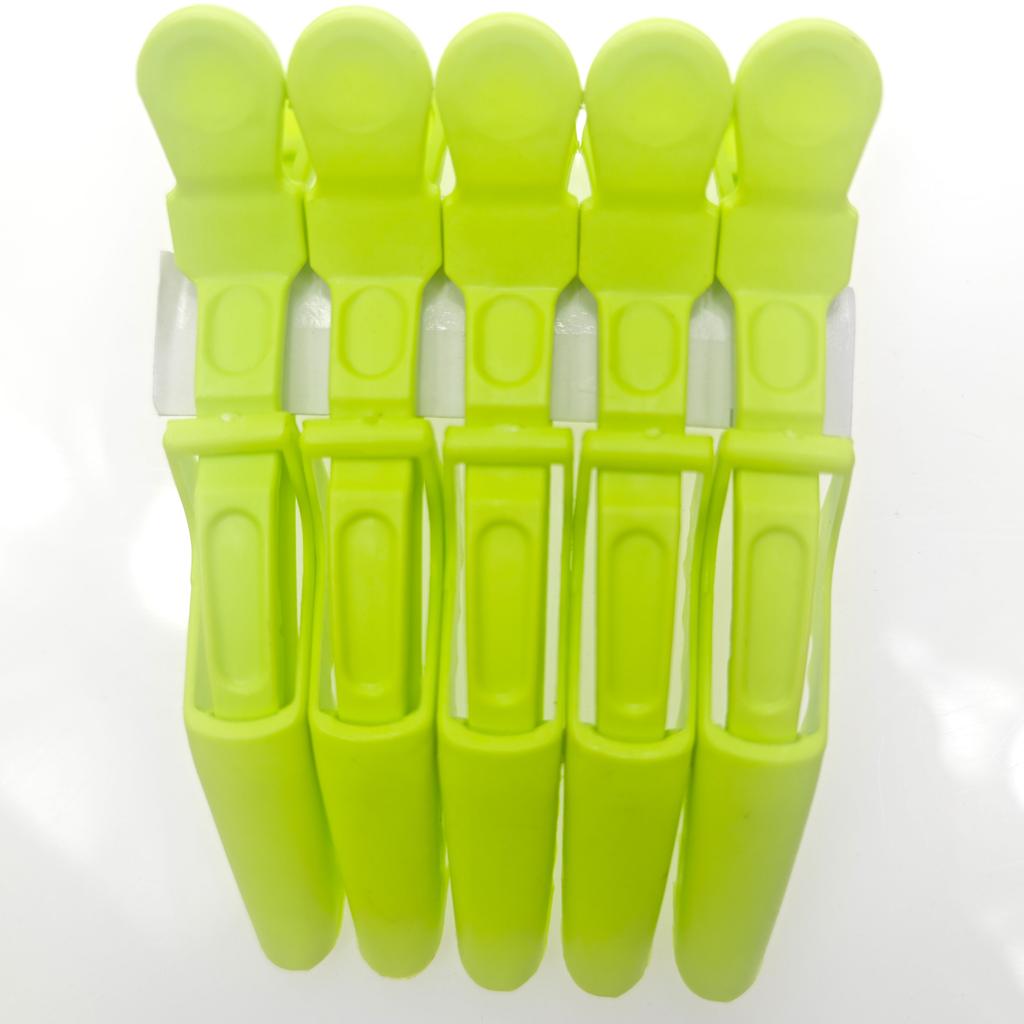 5 Hair Clips High Quality Plastic Hair Styling Tools Durable Hairdressing Supplies & Hair Dyeing Accessories
