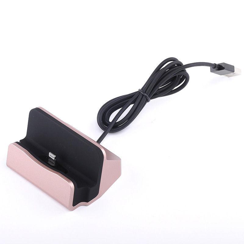 Desk Charger Charge and Sync Stand for IPhone 7 6s plus 6s 6 6plus 5s 5 Desktop Iphone Charger