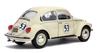 SOLID O Beetle Volkswagen Diecast Car S1800505 Beetle Harvey White 1/18