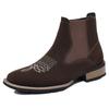 R006 Chelsea Boots Embroidered Pullover Chelsea Boots Men's Martin Boots, Foreign Trade