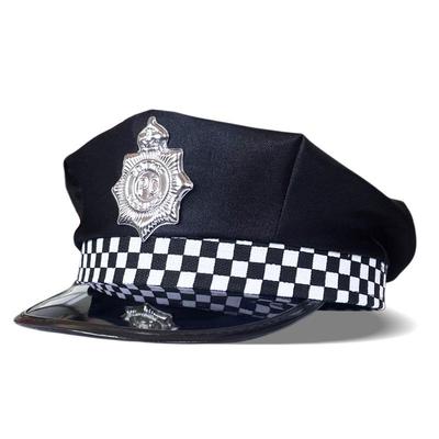 Evropská osmihranná policejní čepice pro ženy na Halloweenské hraní rolí