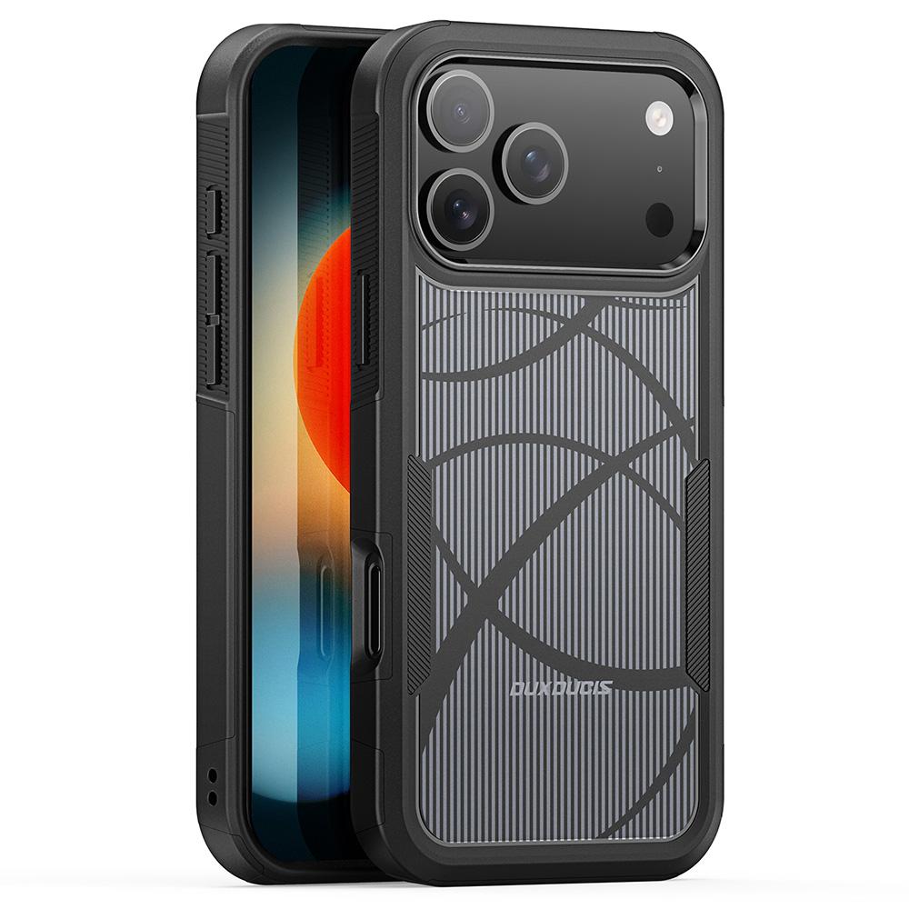 DUX DUCIS SHLD Series For iPhone 17 Pro Max Magnetic Case 10FT Drop Protection PC + TPU Phone Cover B