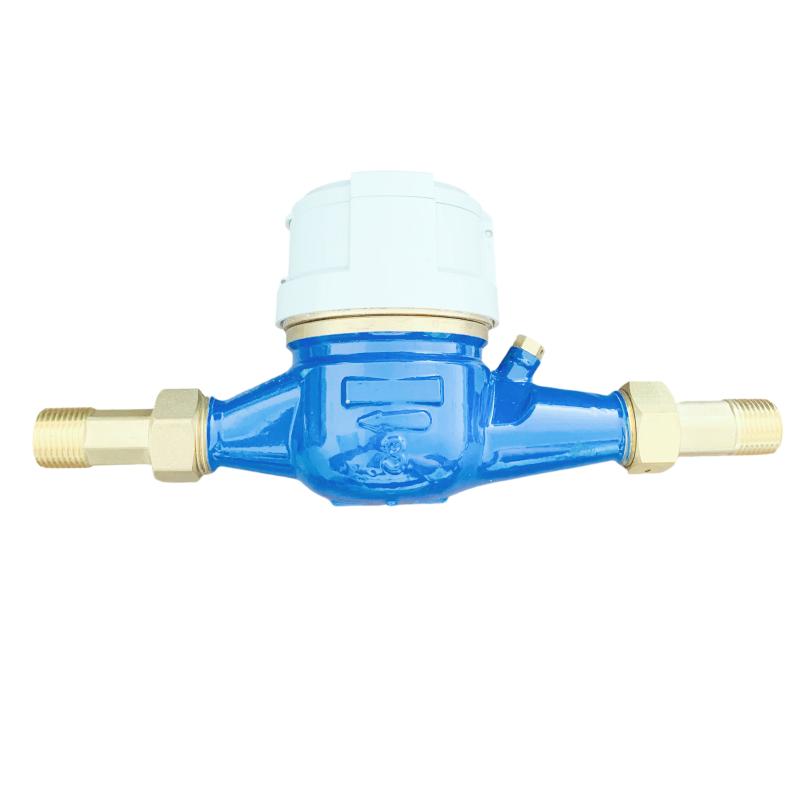 Factory Direct Supply Single Jet Dry Water Meter ISO Standard Brass Body Mechanical Water Meter Bulk