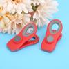 2 Stück Mini Tragbare Lebensmittelversiegelung Magnetische Clips Snack Lebensmittelaufbewahrungsbeutel Clips Küchenzubehör Rot