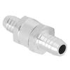 Non Return One Way Check Valve Aluminum Alloy Universal for Fuel Gasoline Oil Petrol Diesel