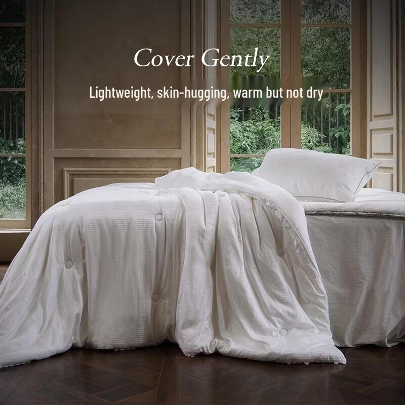 Aimeijia 3D Cloud-Feel Mulberry Silk Blend Quilt