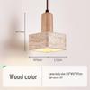 Yellow Travertine Wabi-Sabi Ceiling Light for Entryway or Balcony