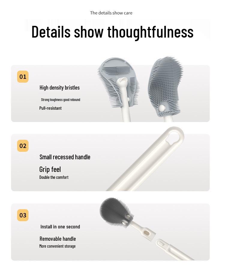 Portable Baby Bottle and Nipple Brush Set with Storage Box - Silicone Cleaning Tool