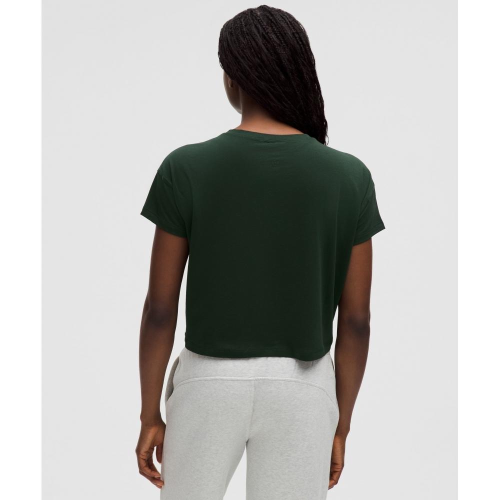 Lululemon CaTes T shirT rainforesT Green