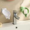 Decorative Soap Storage Box Adhesive Installation Bathroom Essential Quick Drying Auto Draining Adjustable Soap Dish