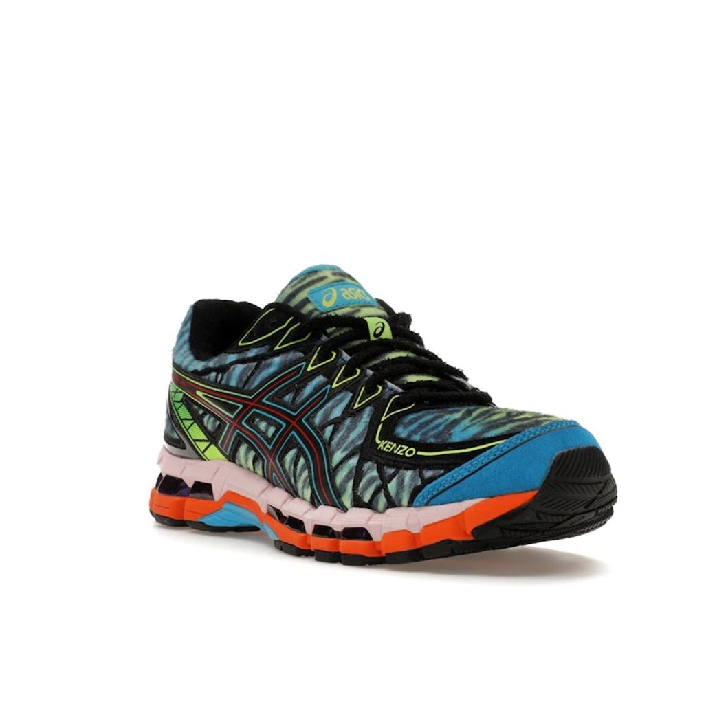 Kenzo X Asics Gel Kayano 20 Cyan Zebra Men Sneakers Blue 1201B032-400