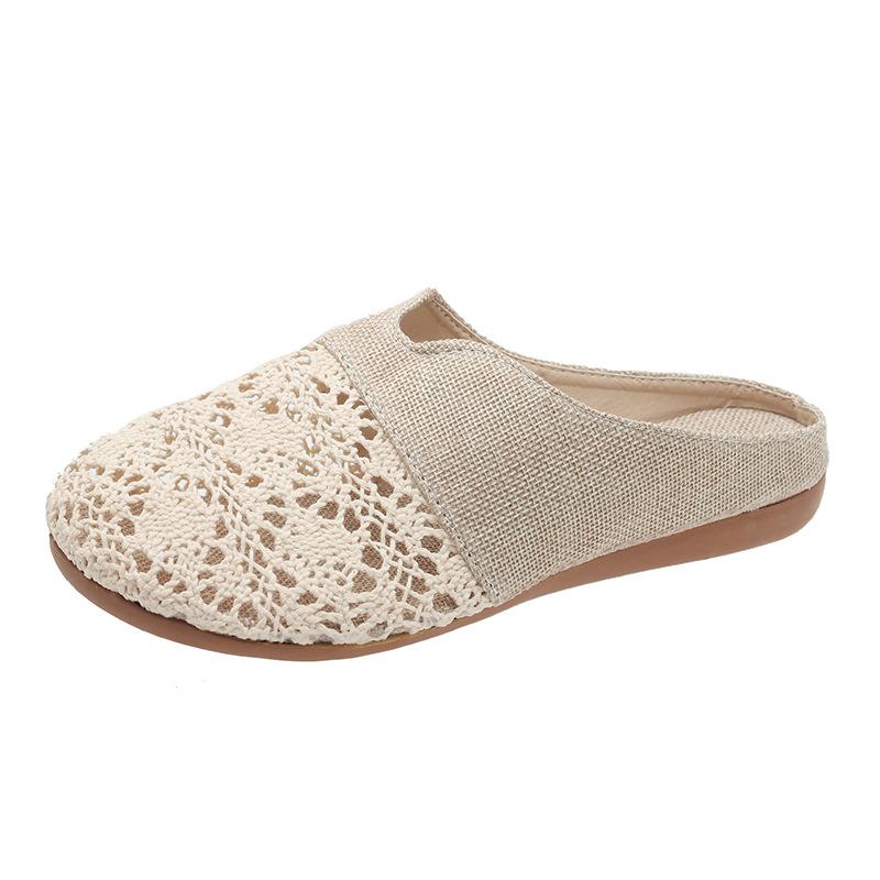 Lazy Internet Celebrity Pregnant Women Versatile New Wear Sandals Summer Fashion Fisherman Bag Head Half Slippers Women Sandals