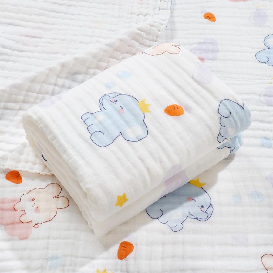 Newborn Baby Six-Layer Pure Cotton Gauze Towel and Blanket
