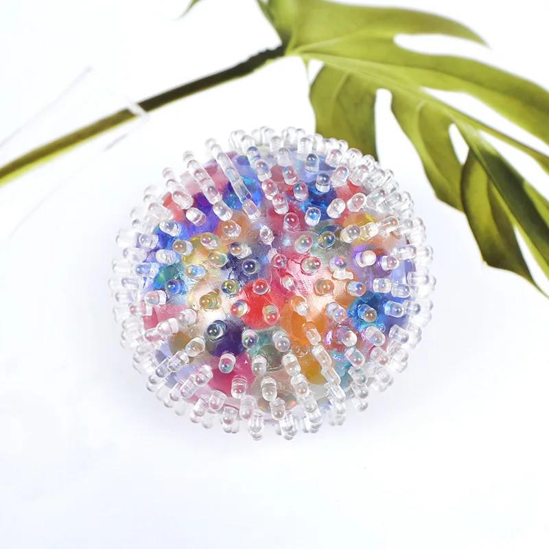 No Net Burr Release Colorful Bead Ball Massage Stress Relief Ball Pinch Music Adult Child Squeeze Squish Stress Kneading Toys