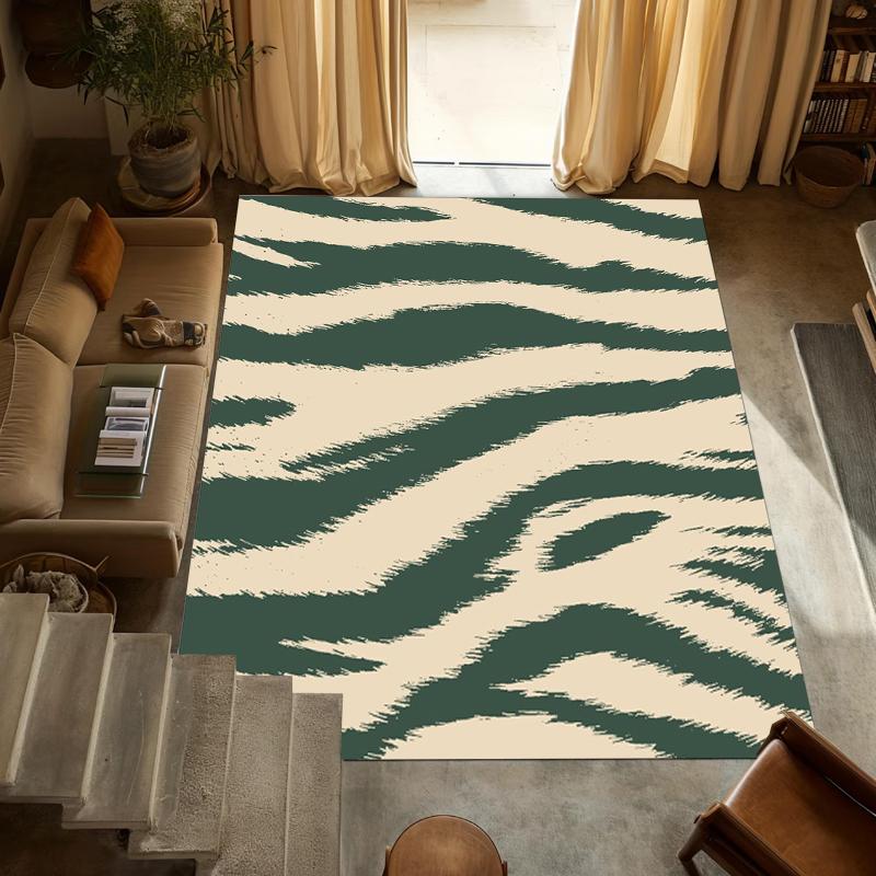Tierprint Leopard Tigerprint Großer Teppich Feiertag Rutschfest Wohnzimmer Schlafzimmer Arbeitszimmer Esszimmer Home Office Dekor Teppich