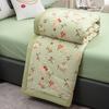 New Class A Cotton And Linen Double Layer Summer Quilt With Soybean Fiber Air Conditioning Quilt Printed Double Cooling Blanket