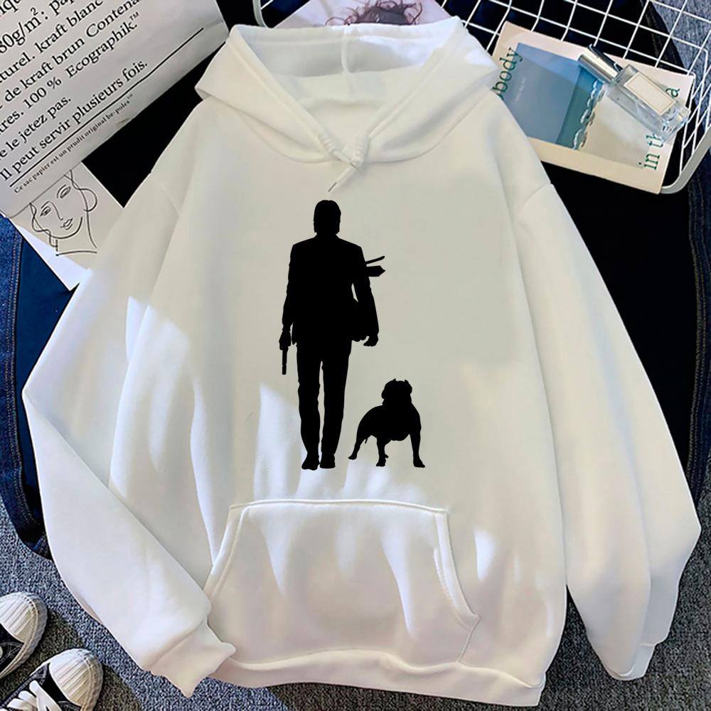 Mikiny John Wick Dámské Unisex gothic graphic y2k estetický svetr 2023 svetr dámský estetický svetr