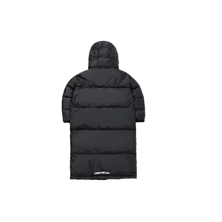 Li Ning Down Jackets Women's New Standard Black Hooded Moderate Other AYMQ562-3