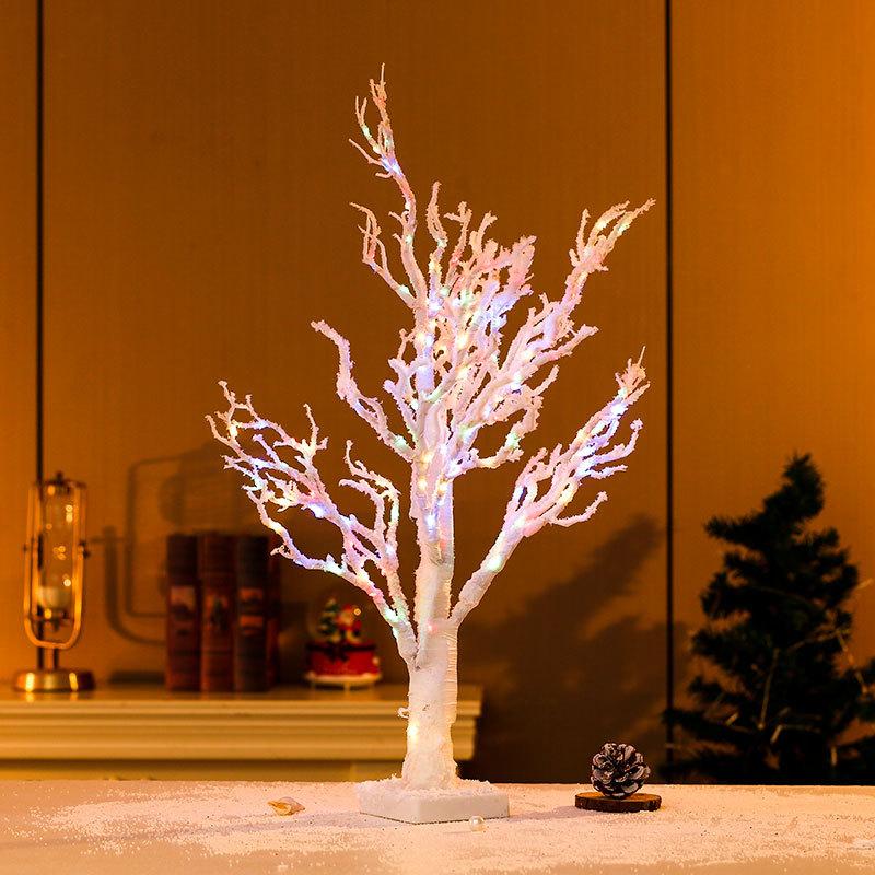 65cmPVC Illuminated Christmas Tree Decoration Christmas Decorations Window Table Top Christmas Tree Decoration