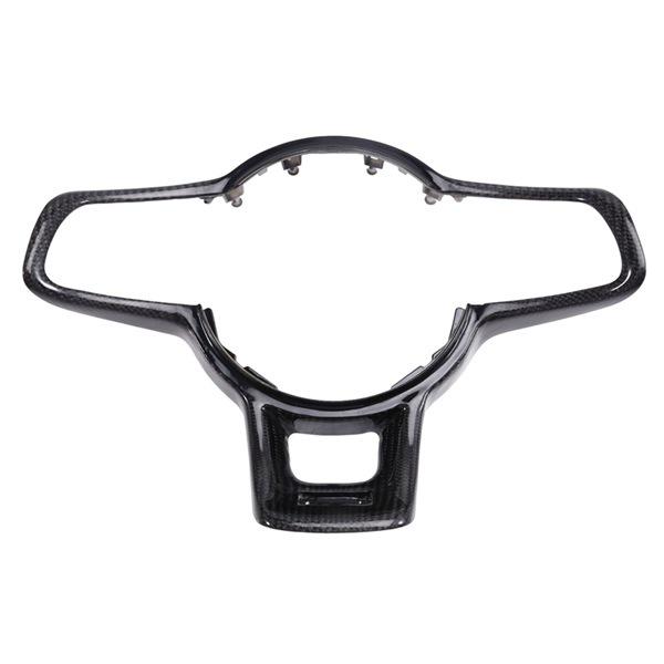 Wet Carbon Fiber Steering Wheel Trim for VW Golf 7 MK7, Passat B8, Tiguan MK2