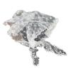 Vintage Style Lace Triangle Scarf for Home Decors Fashion Headwrap with Floral Patterns and Breathable Polyester Fabric