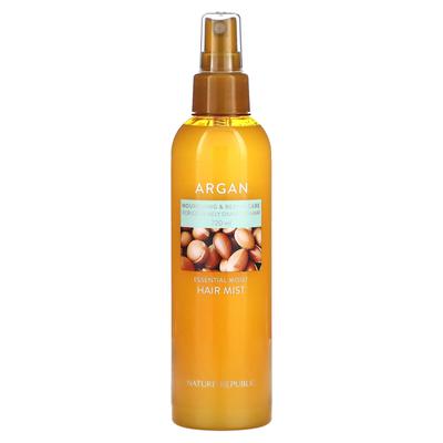 Essencial Úmido de Argan, Névoa para Cabelos, 7,43 fl oz (220 ml)