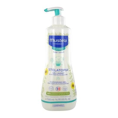 Washing Gel - Mustela - Stelatopia - 500ml - Hypoallergenic - Atopic Skin