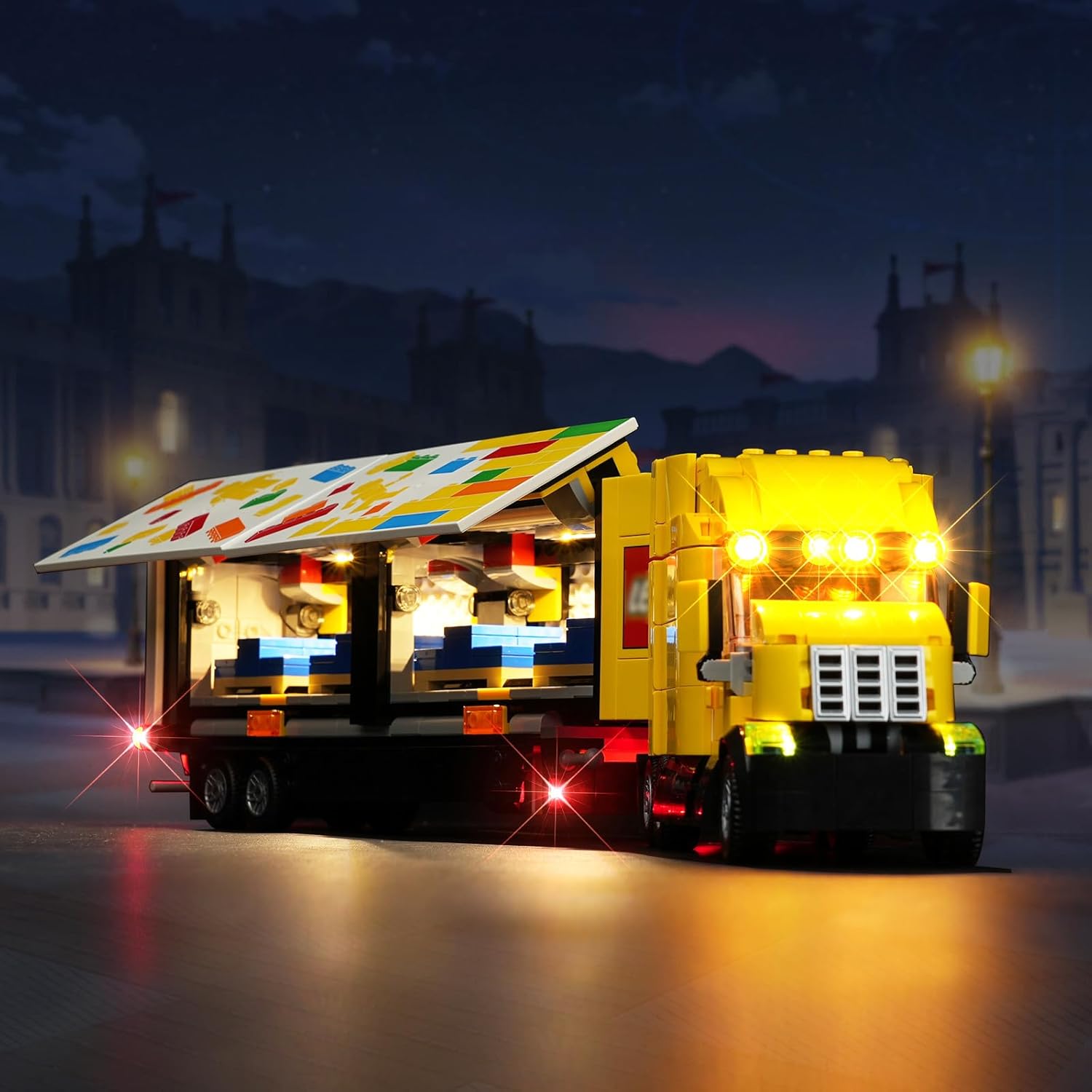 

Light Kit for Lego Yellow Delivery Truck 60440, Innovative Led Lighting Kit Light Design and Configuration Compatible with Lego 60440 Building Blocks