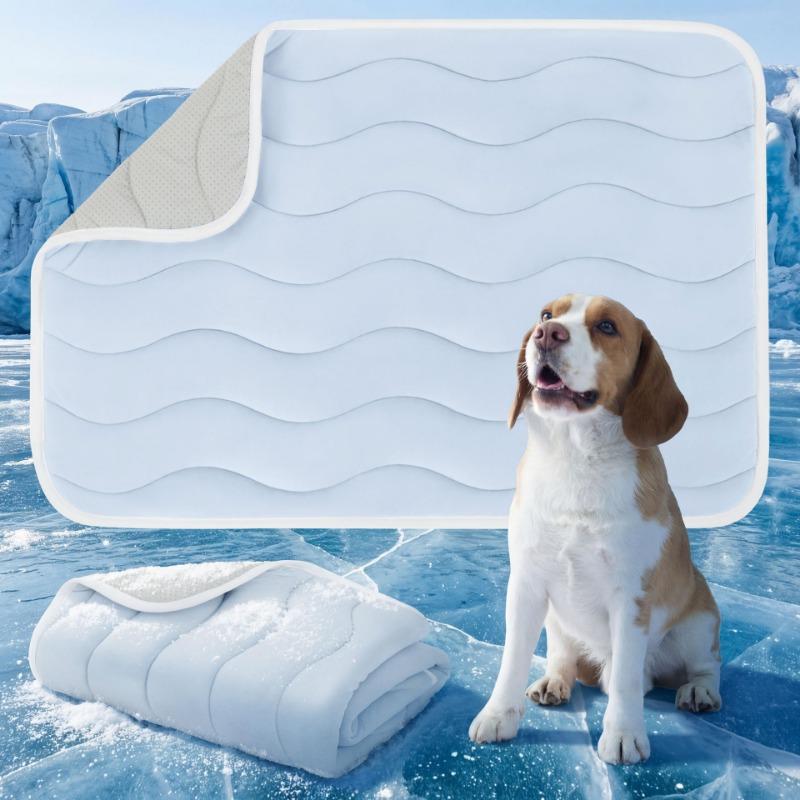 New Four Seasons Pet Ice Pad Washable Breathable Cooling Sleeping Mat for Dog Cat Nest,machine Washable Reusable