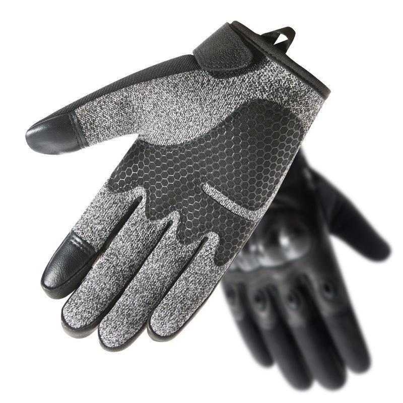 Mussel Tactical Hard Shell Full Finger Gloves