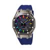 Casio Unisex Liquid Crystal/Analog Dual Display Series Black Watch GA-2100-1A1(Watch4--)