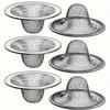 1 pcs Bathroom and Kitchen Sink Filters, Stainless Steel Mesh Sink Drain Filters, Hair Catchers for Bathroom Sinks, Sink Drain Filters