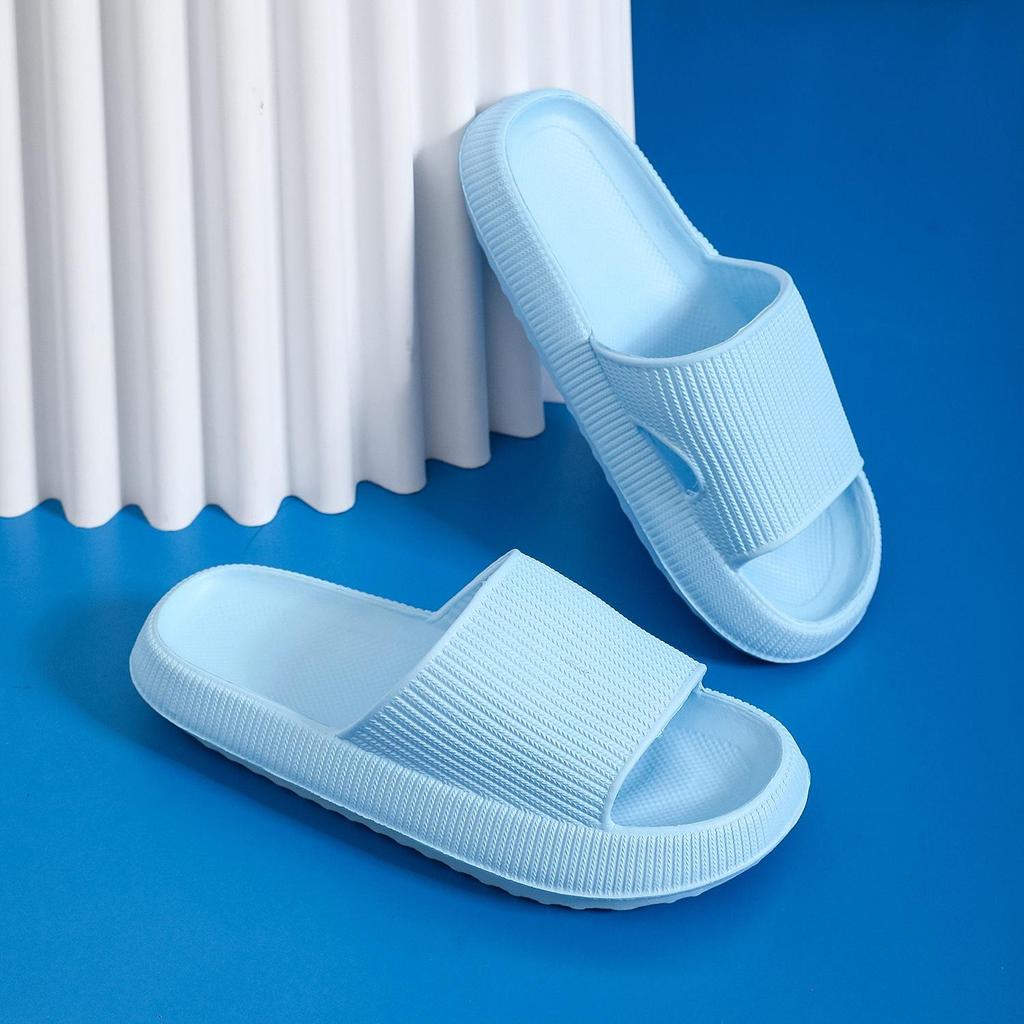 Unisex Summer Indoor/Outdoor EVA Home Slippers - Comfort Sandals with Step-on-Poop Cushion