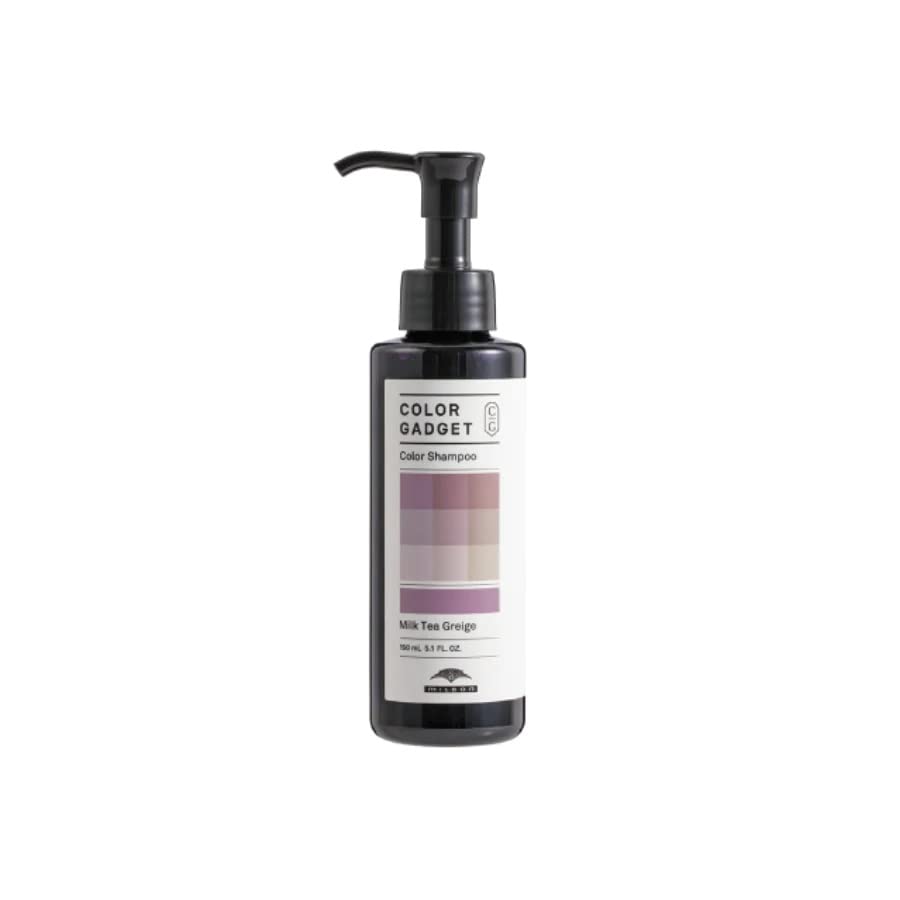 

Milbon Gadget Color Shampoo 150ml (Milk Tea Greige)