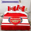 3pcs A-Arsenal2 Design Cover Set - HD Printed Bedding with 1 Cover and 2 Pillowcases - Perfect for Home and Dorm Decor