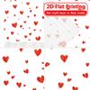 Flat Printing Heart Pattern Popular Curtains Drapes Versatile Polyester All Ldeal Bedroom Curtain Set Of 2 Made Washable Decor Ready