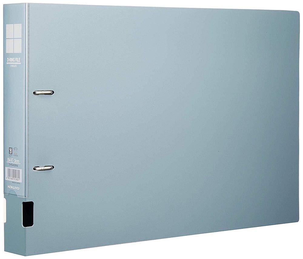

KOKUYO file B4 horizontal E type 300 sheets capacity blue purchase set of D-ring F-FD439NB [Bulk 3]