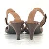 Emporio Armani Italy Ankle Strap Sandals Women’s 37 23.5 Brown