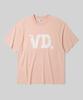 Beodeonteu Basic Verdant Logo Short Sleeve T-Shirt [Pink]