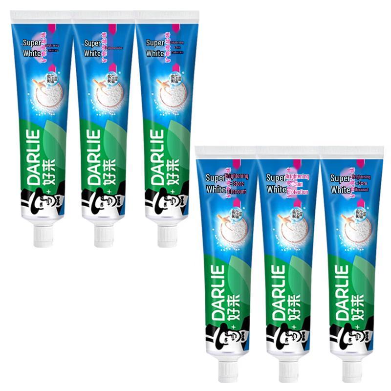 Darlie Multi-Care Mineral Salt Whitening Toothpaste 6-Pack