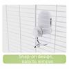 Hanging Birds Water Dispenser Leak-proof Large Capacity Parrot Water Bottle Splash-proof Knob Lock Cage Hanging Drinker