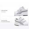 Classics Comfortable Versatile Durable Low-Top Kids Skate Shoes Kids Sneaker Silver 389145-11