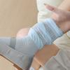 Ladies Spring and Summer Thin Pure Wind Pure Color Boneless Anti Ball Mesh Eyes Leg Long Leg Pile Socks