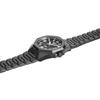 Swiss Alpine Military Typhoon Stainless Steel Black Dial Quartz 7005.1177 100M Men's Watch