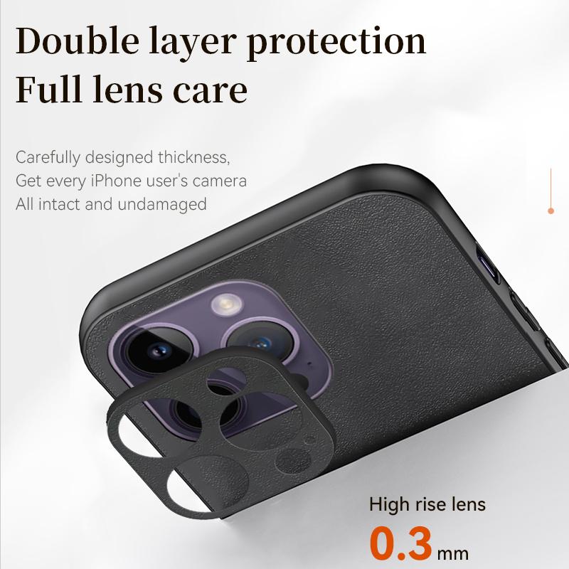 Soft Leather Phone Case For iPhone 13 14 Pro Max 12 11 Pro XS Max X XR 8 7 Plus SE 2 Sheepskin Matte Slim Back Cover