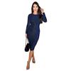 AX Paris Womens/Ladies Ruched Long-Sleeved Bodycon Dress