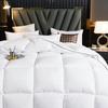 All-Season Feather Silk Imitation Down Quilt for Hotel Bedding