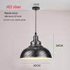 Retro Industrial Pendant Light - Nordic Style for Dining and Office Spaces